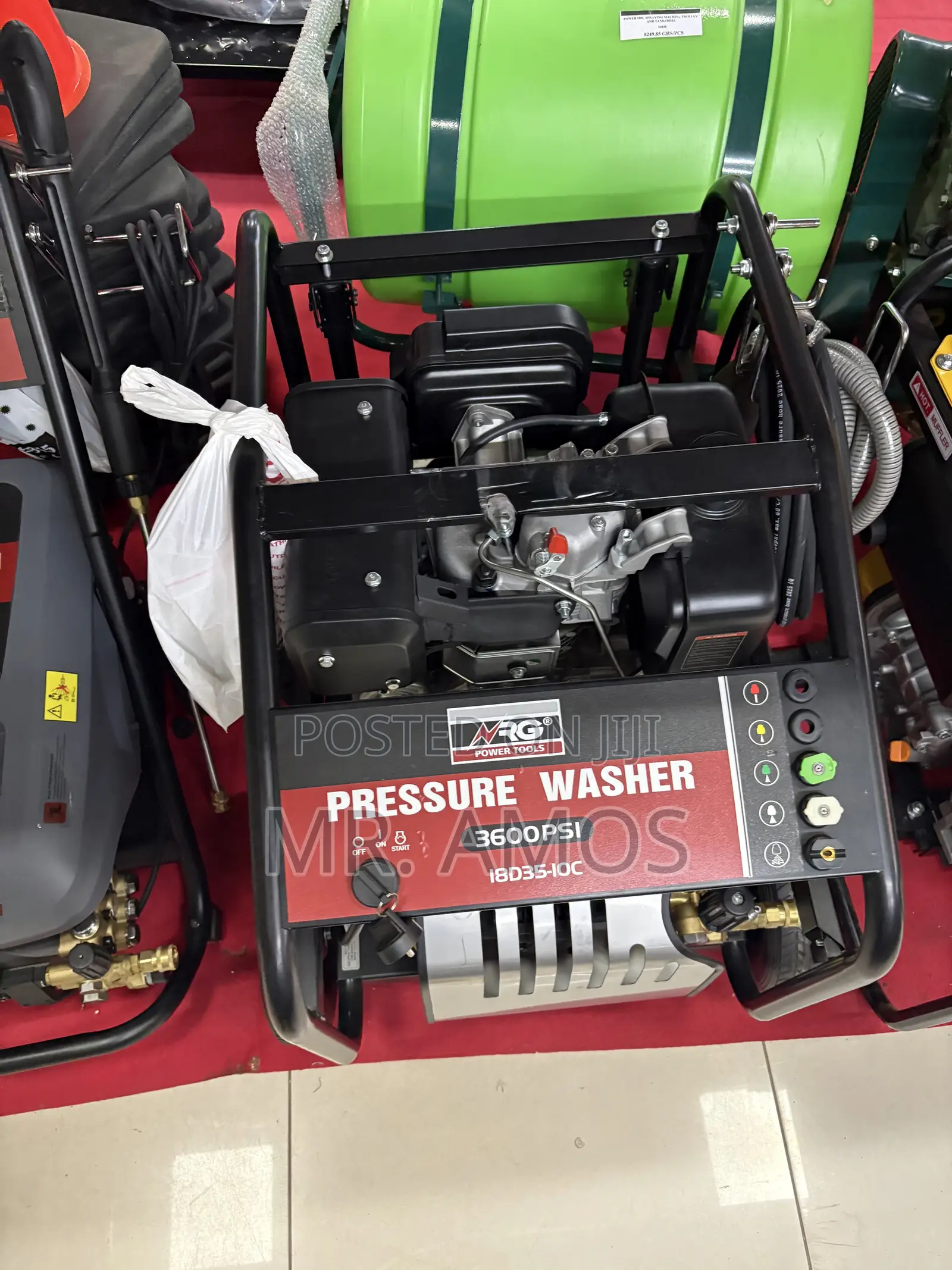 10hp Commercial Diesel Pressure Washer for Washing Bay / Cleaning