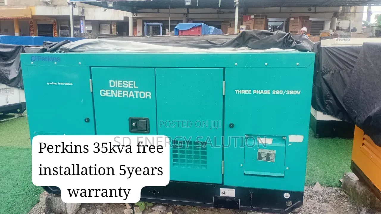 Perkins 35kVA Silent Canopy Diesel Generator