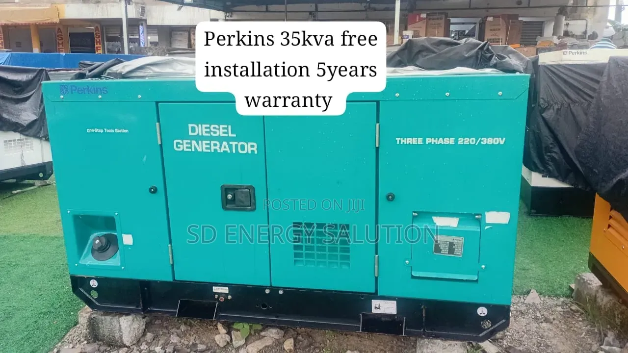 Perkins 35kVA Silent Canopy Diesel Generator