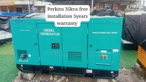 Perkins 35kVA Silent Canopy Diesel Generator