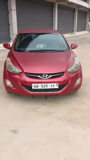 Hyundai Elantra 2013 Red