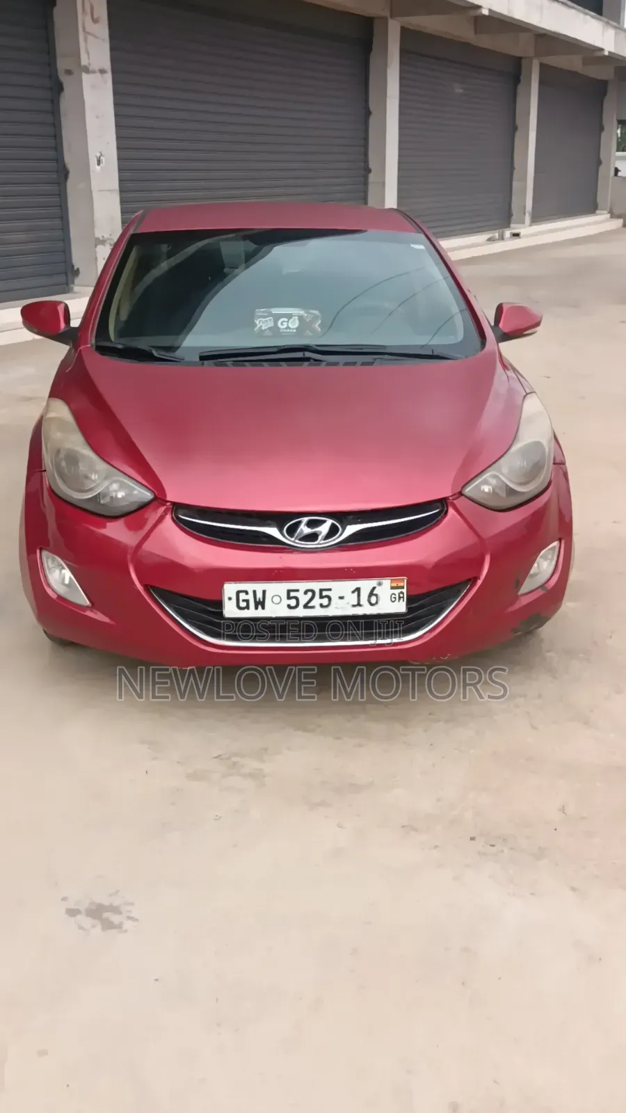 Hyundai Elantra 2013 Red