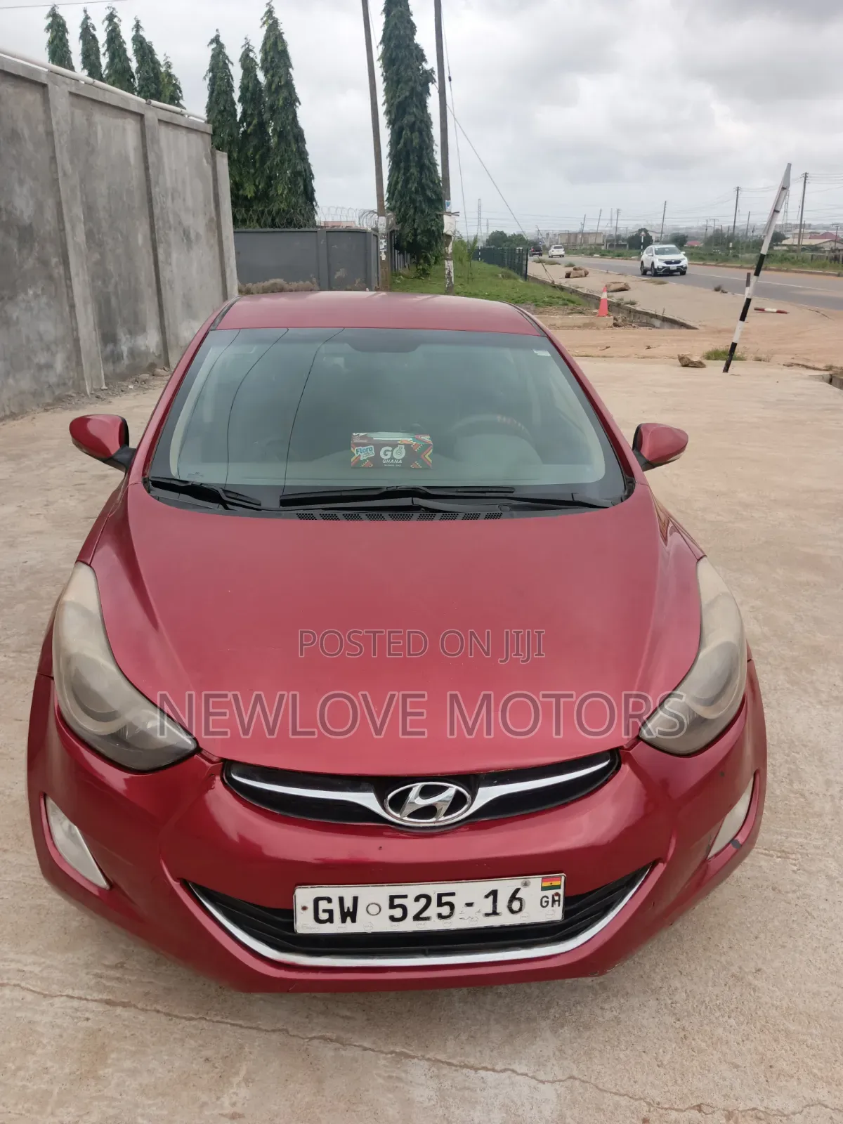Hyundai Elantra 2013 Red