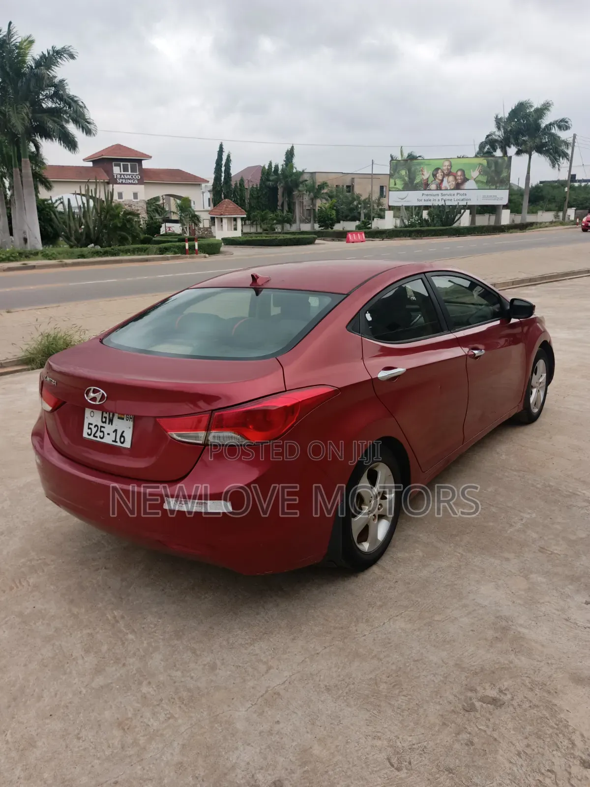 Hyundai Elantra 2013 Red