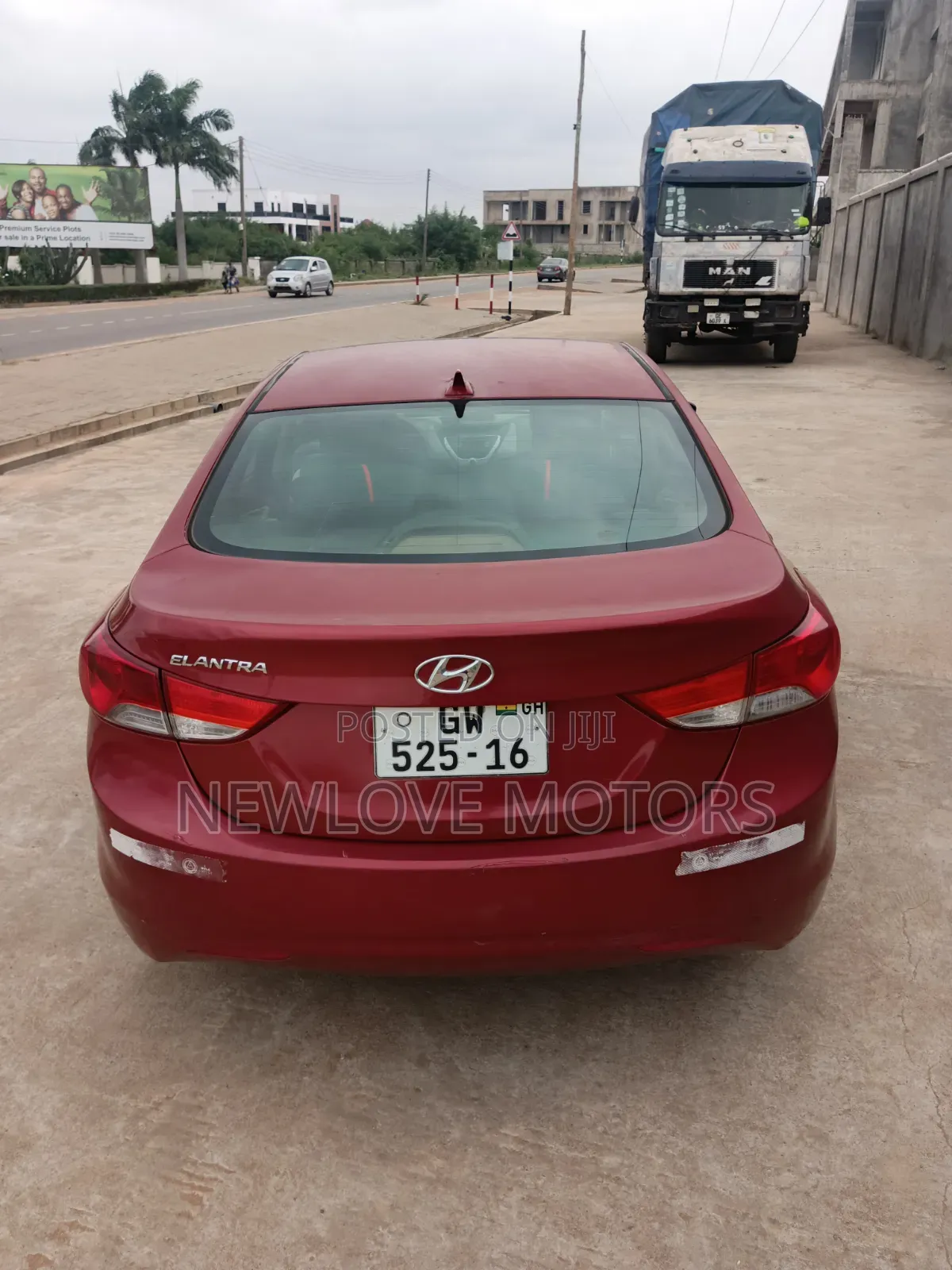 Hyundai Elantra 2013 Red