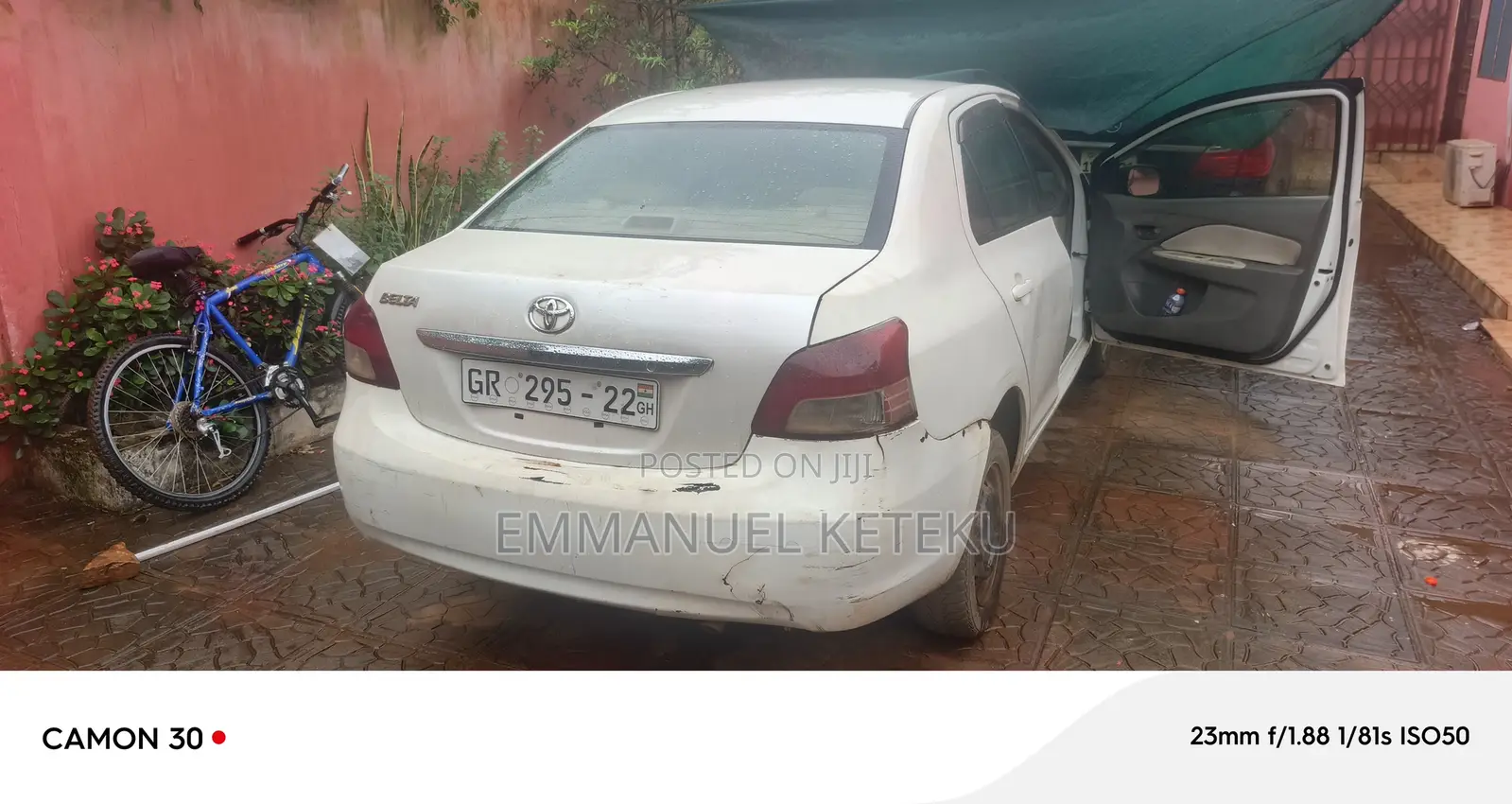 Toyota Belta 2010 White