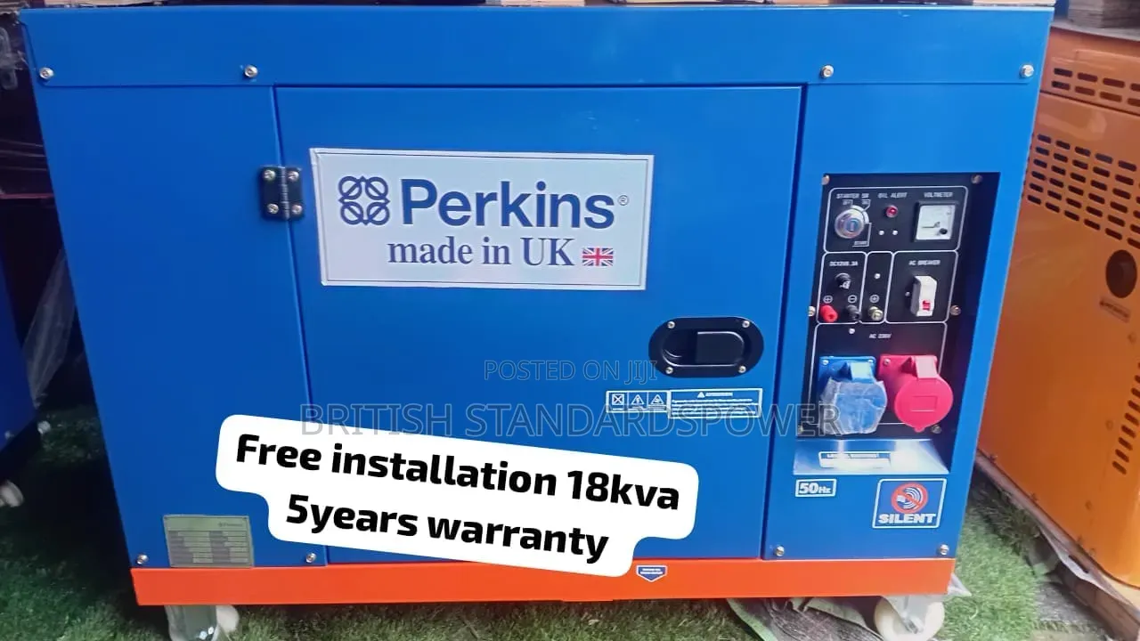 Perkins 18kVA Diesel Generator | Sit | Heavy Duty | Brand New 18kva