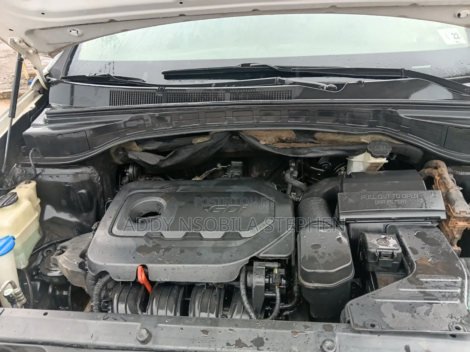 Hyundai Santa Fe 2017 White