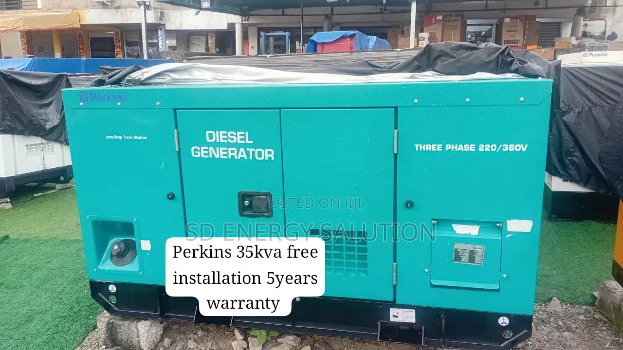 Perkins 35kVA Diesel Generator – Efficient Backup Generator