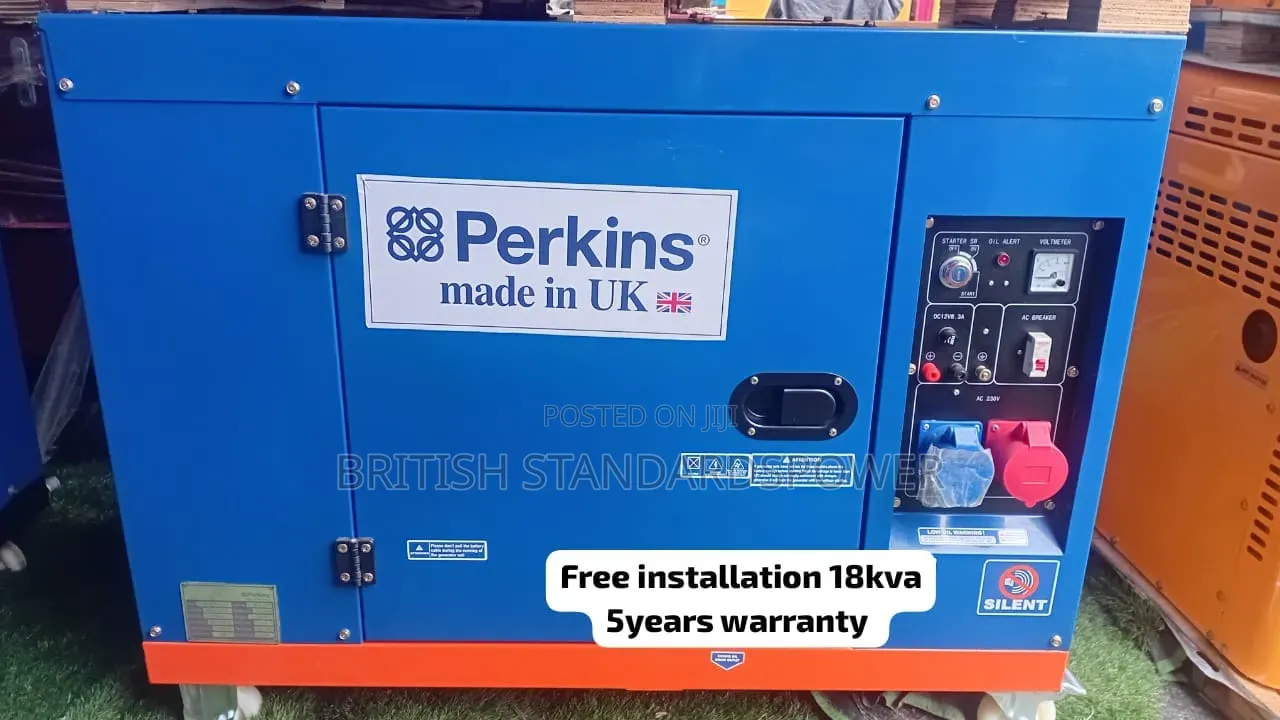 Perkins 18kVA UK Diesel Generator | 100% Copper | Fuel 18kva