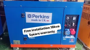 Perkins 18kVA UK Diesel Generator | 100% Copper | Fuel 18kva