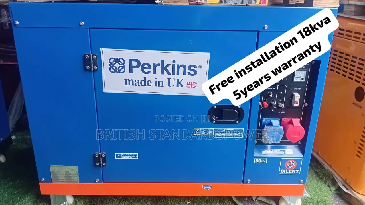Perkins 18kVA UK Diesel Generator | 100% Copper | Fuel 18kva