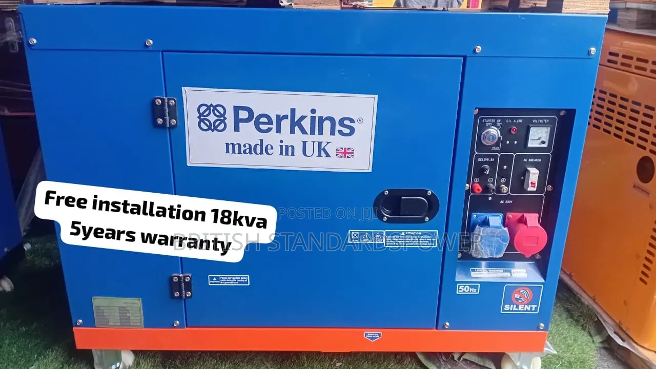 Perkins 18kVA UK Diesel Generator | 100% Copper | Fuel 18kva