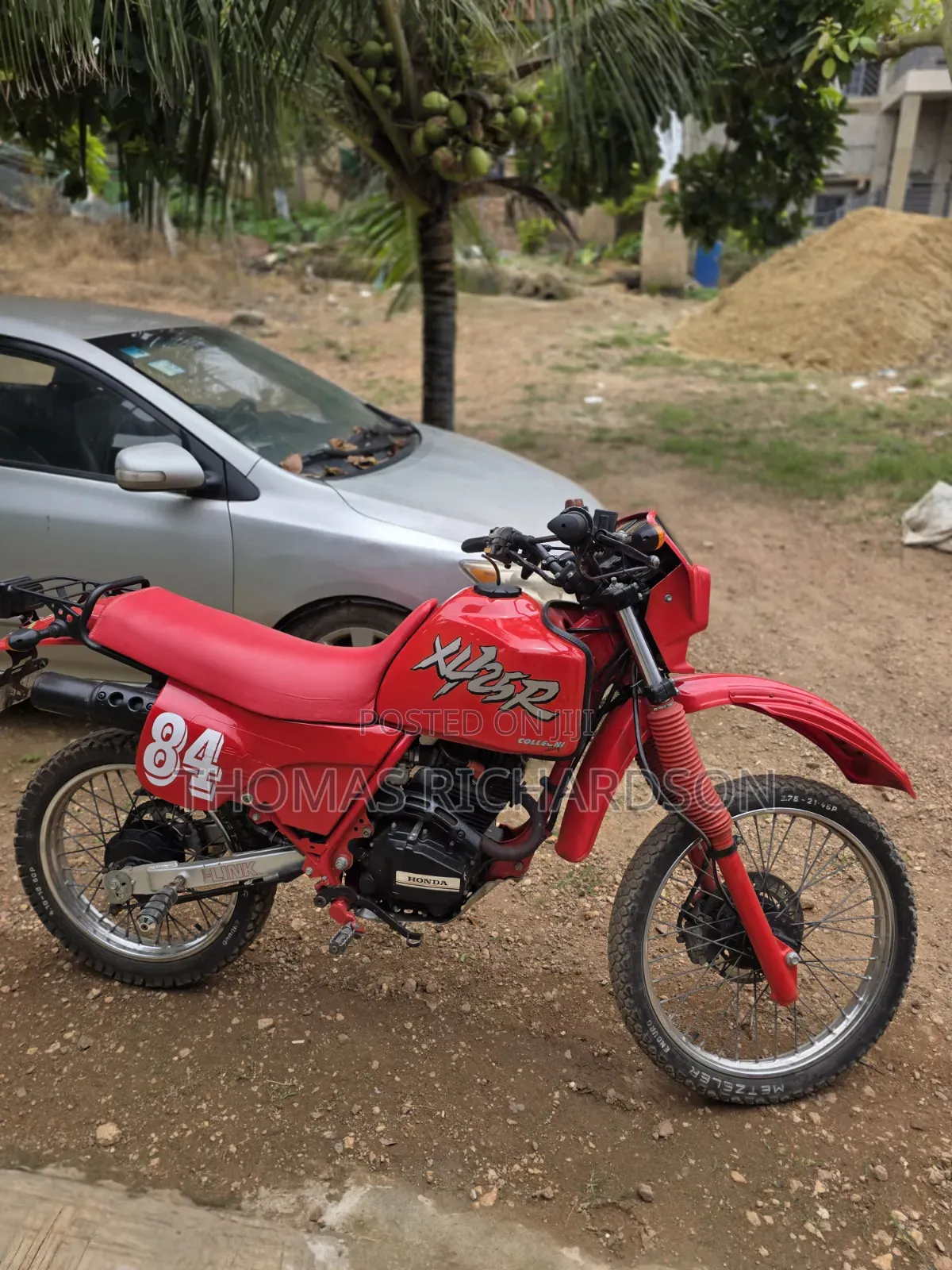 Honda XL 125 1980 Red