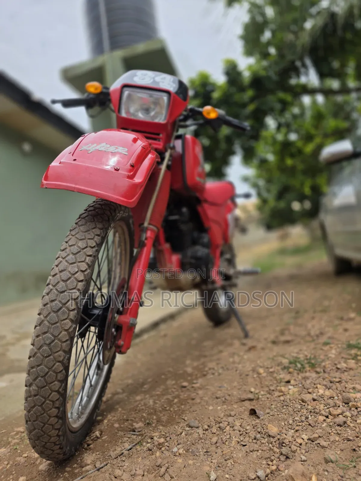 Honda XL 125 1980 Red