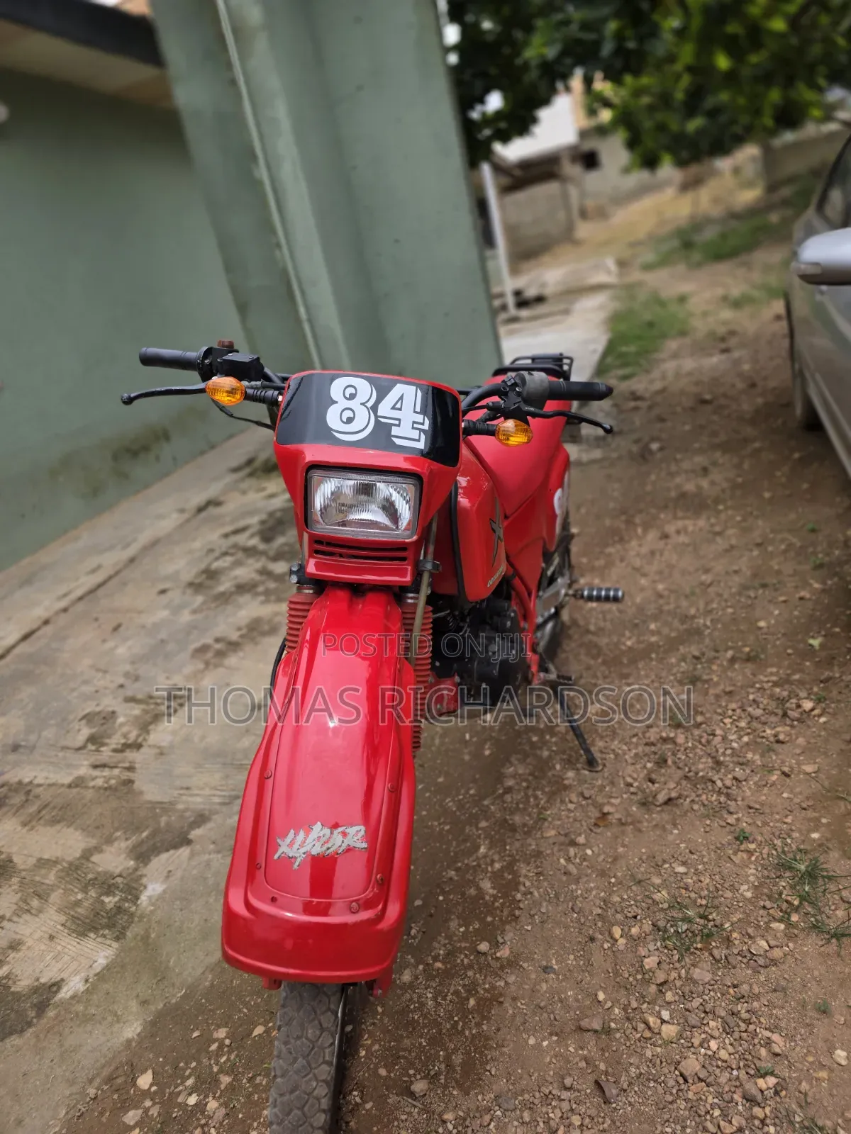 Honda XL 125 1980 Red