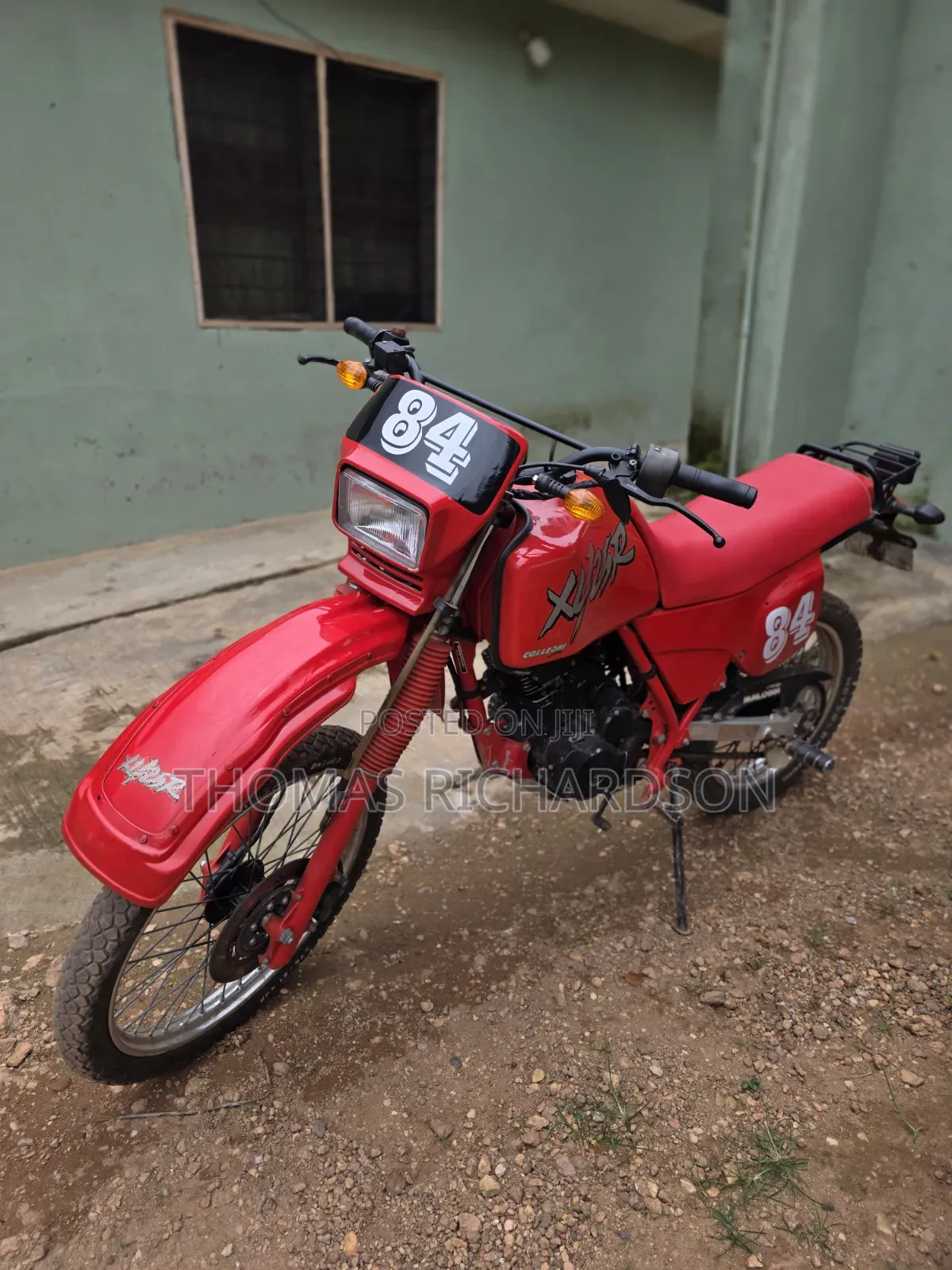 Honda XL 125 1980 Red