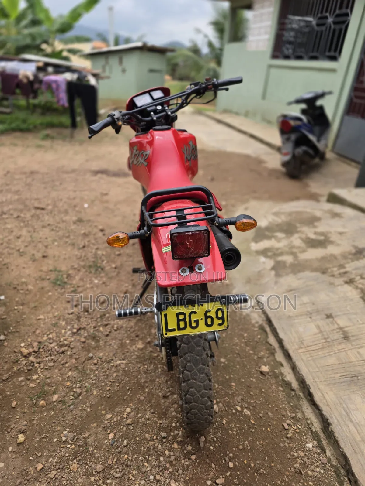 Honda XL 125 1980 Red