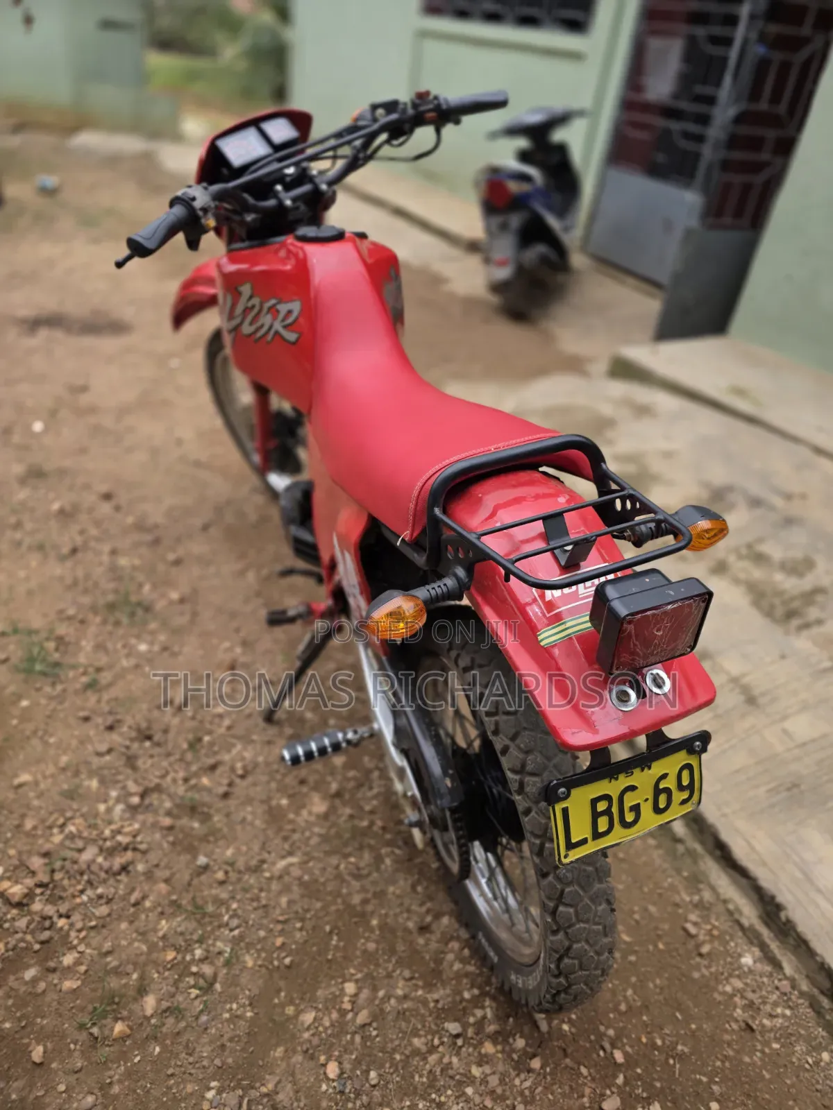 Honda XL 125 1980 Red
