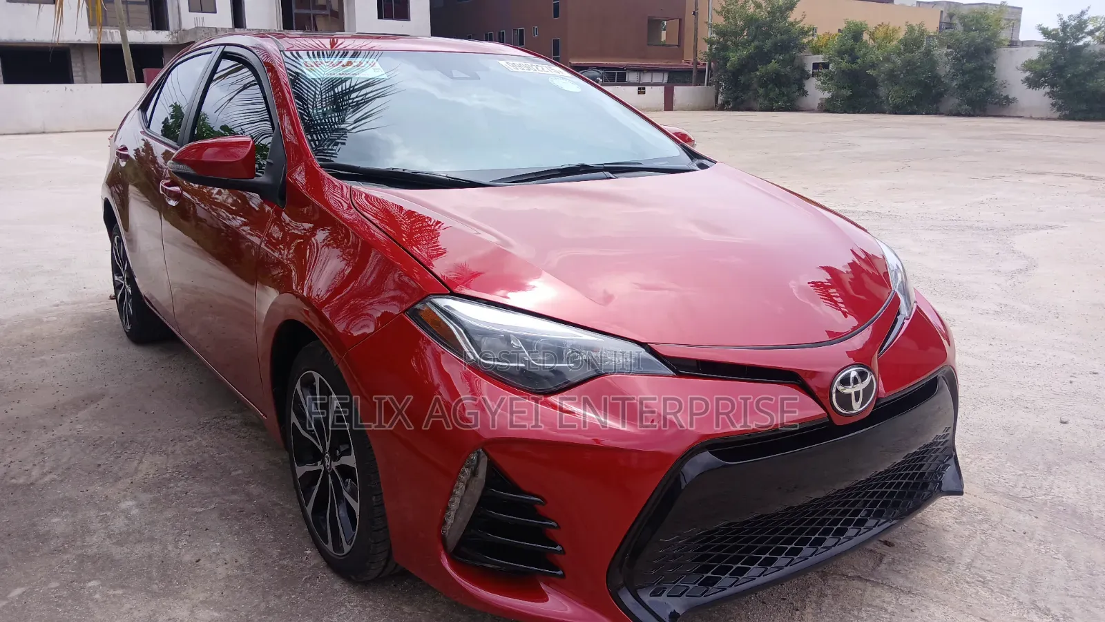 Toyota Corolla 2017 Red