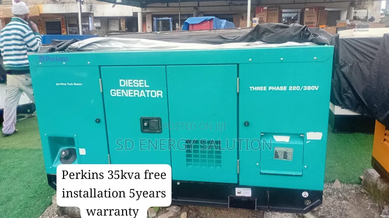 Perkins 35kVA Diesel Generator – Strong, Silent Dependable