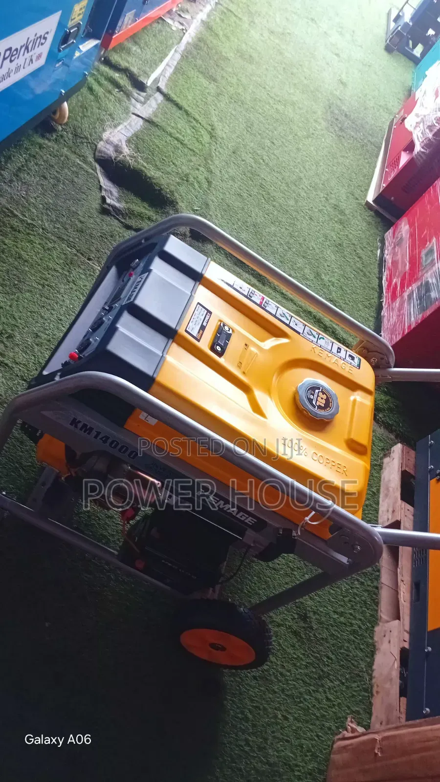 KEMAGE 15kVA Generator Heavy-Duty Power Machine, Super Fuel Efficient