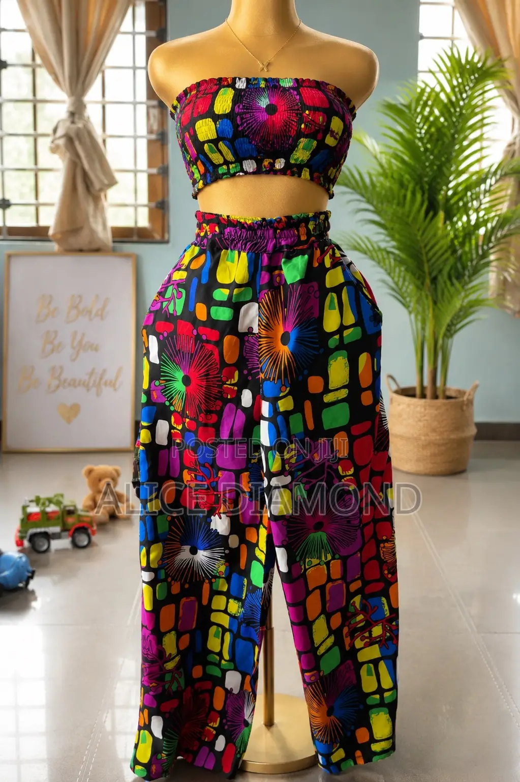 African Print Trouser