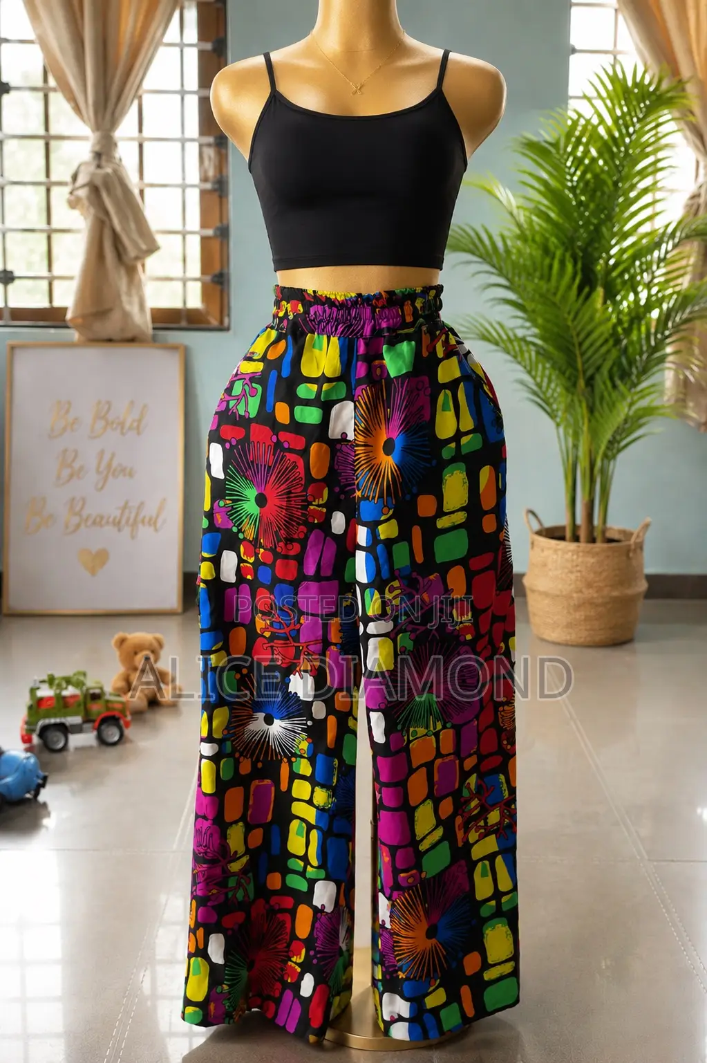 African Print Trouser