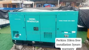 Perkins 35kVA Diesel Generator – Silent Heavy Duty Generator
