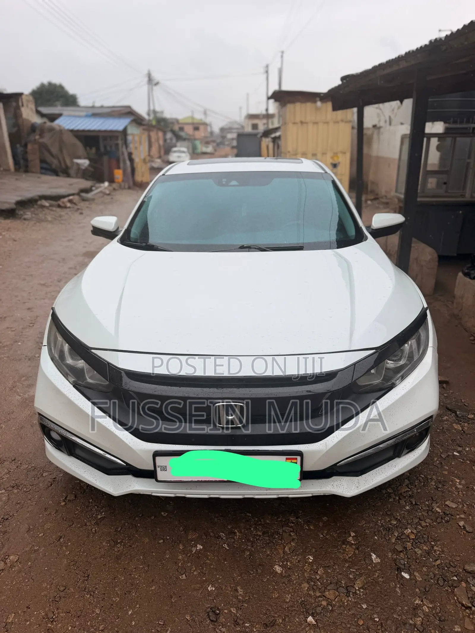 Honda Civic EX-L Sedan 2018 White
