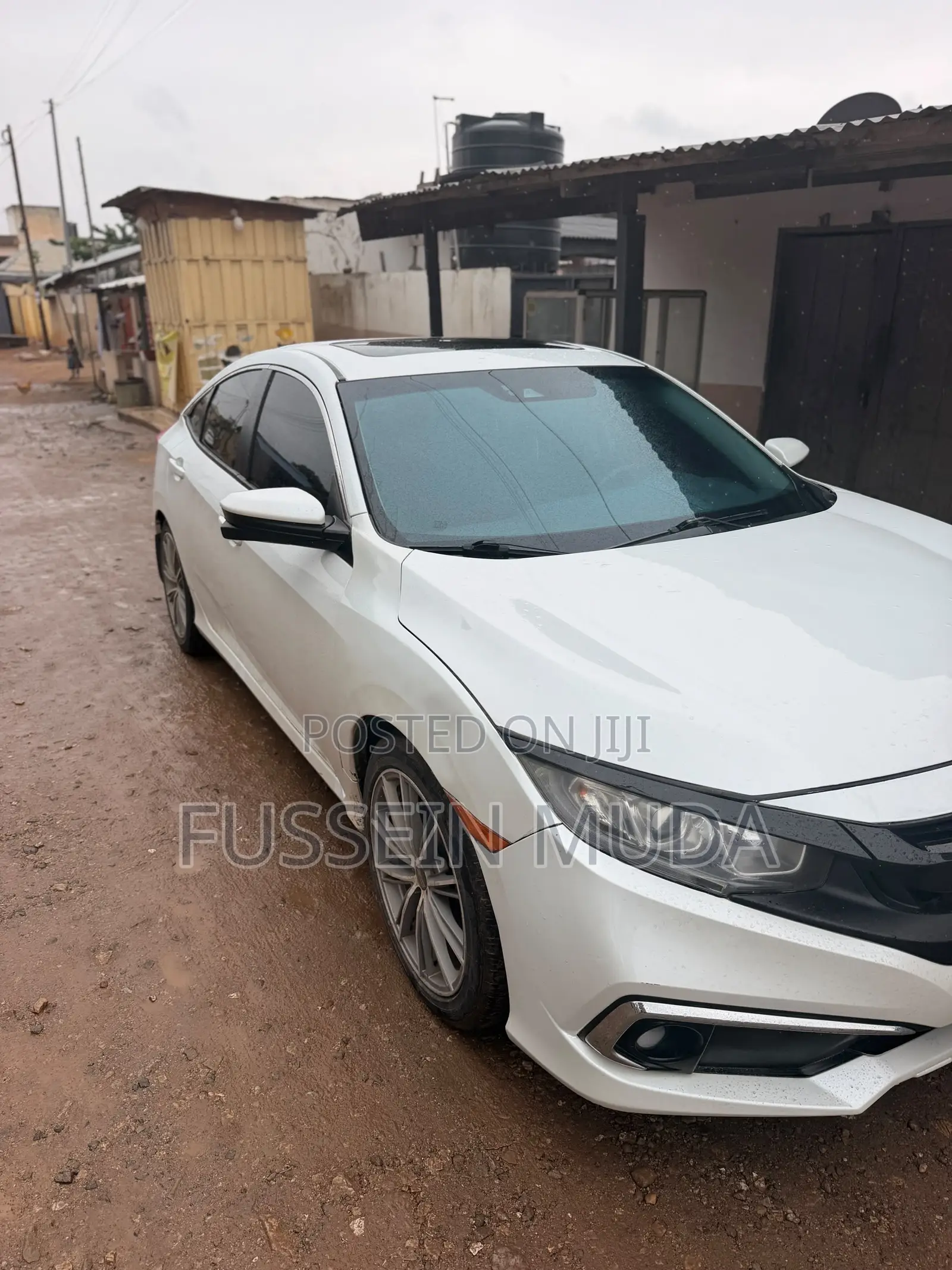 Honda Civic EX-L Sedan 2018 White