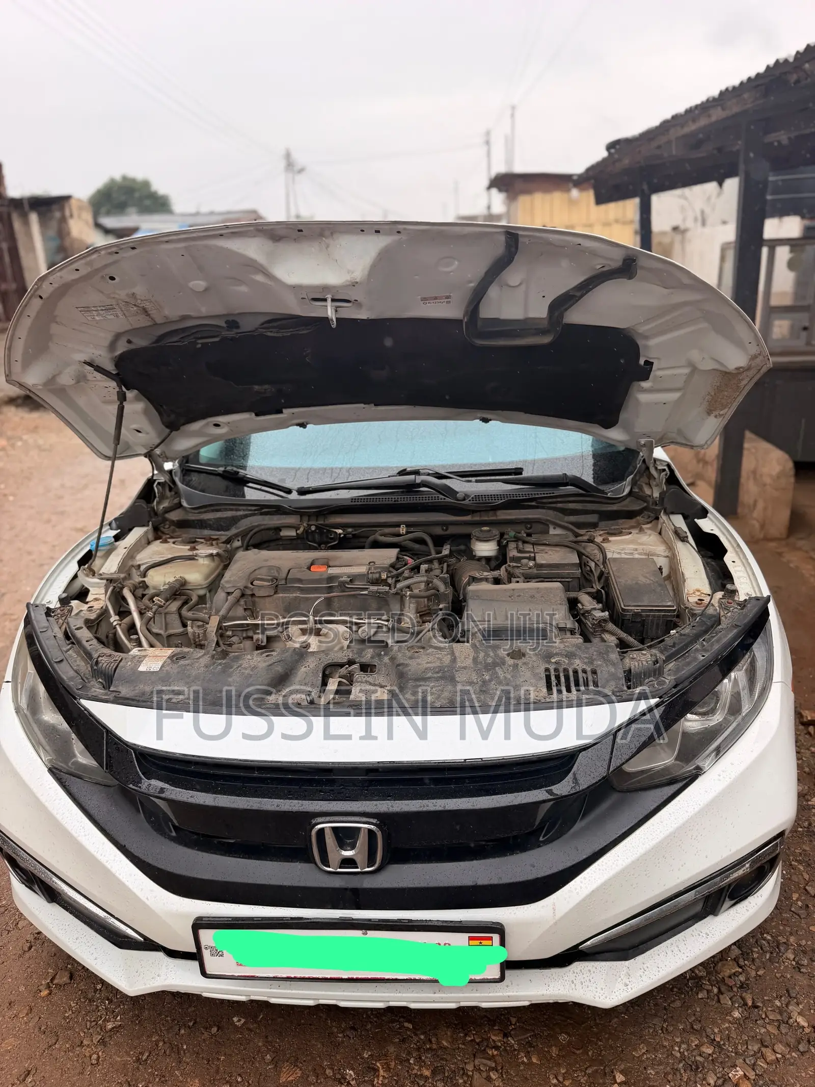Honda Civic EX-L Sedan 2018 White