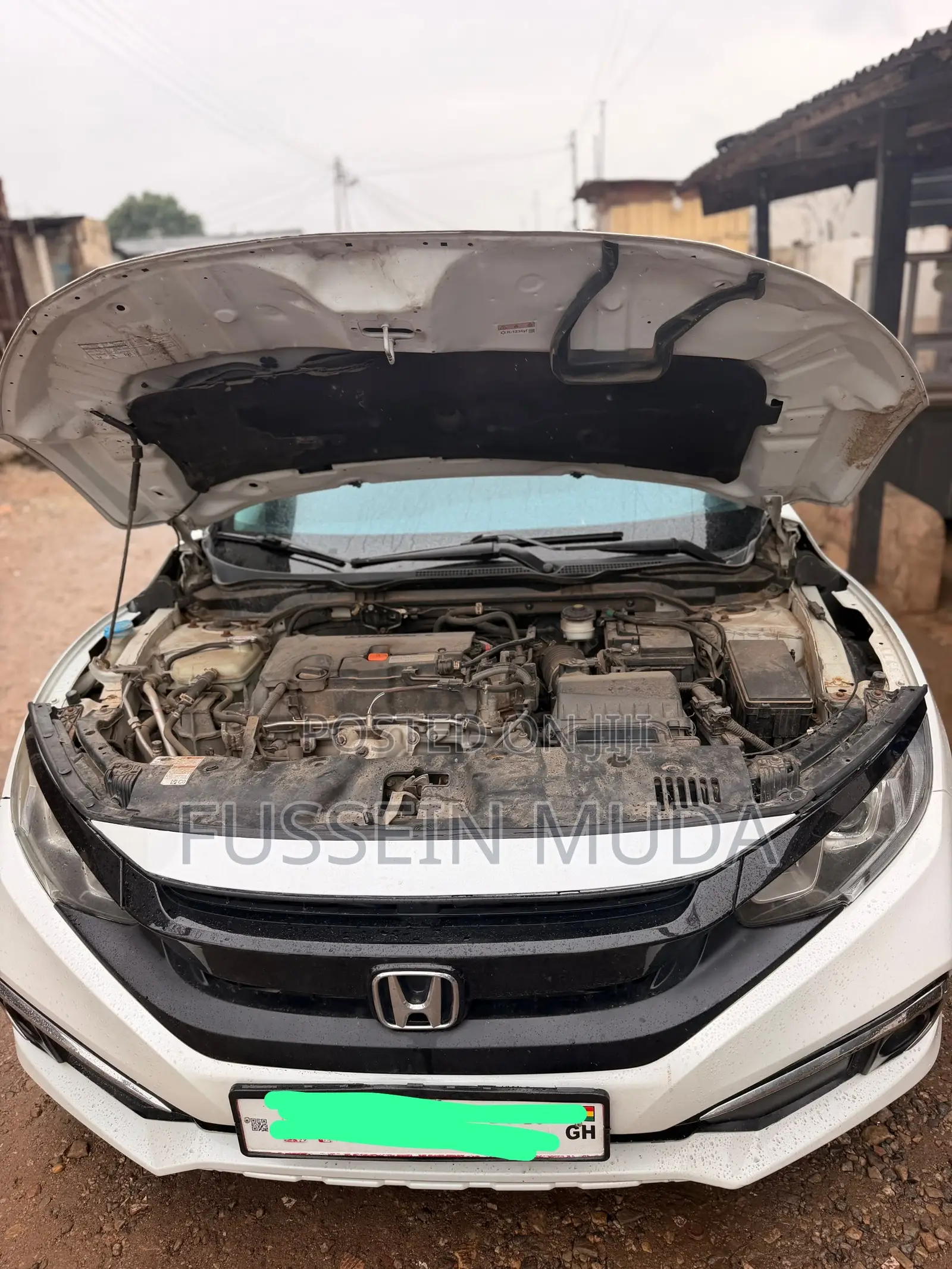 Honda Civic EX-L Sedan 2018 White