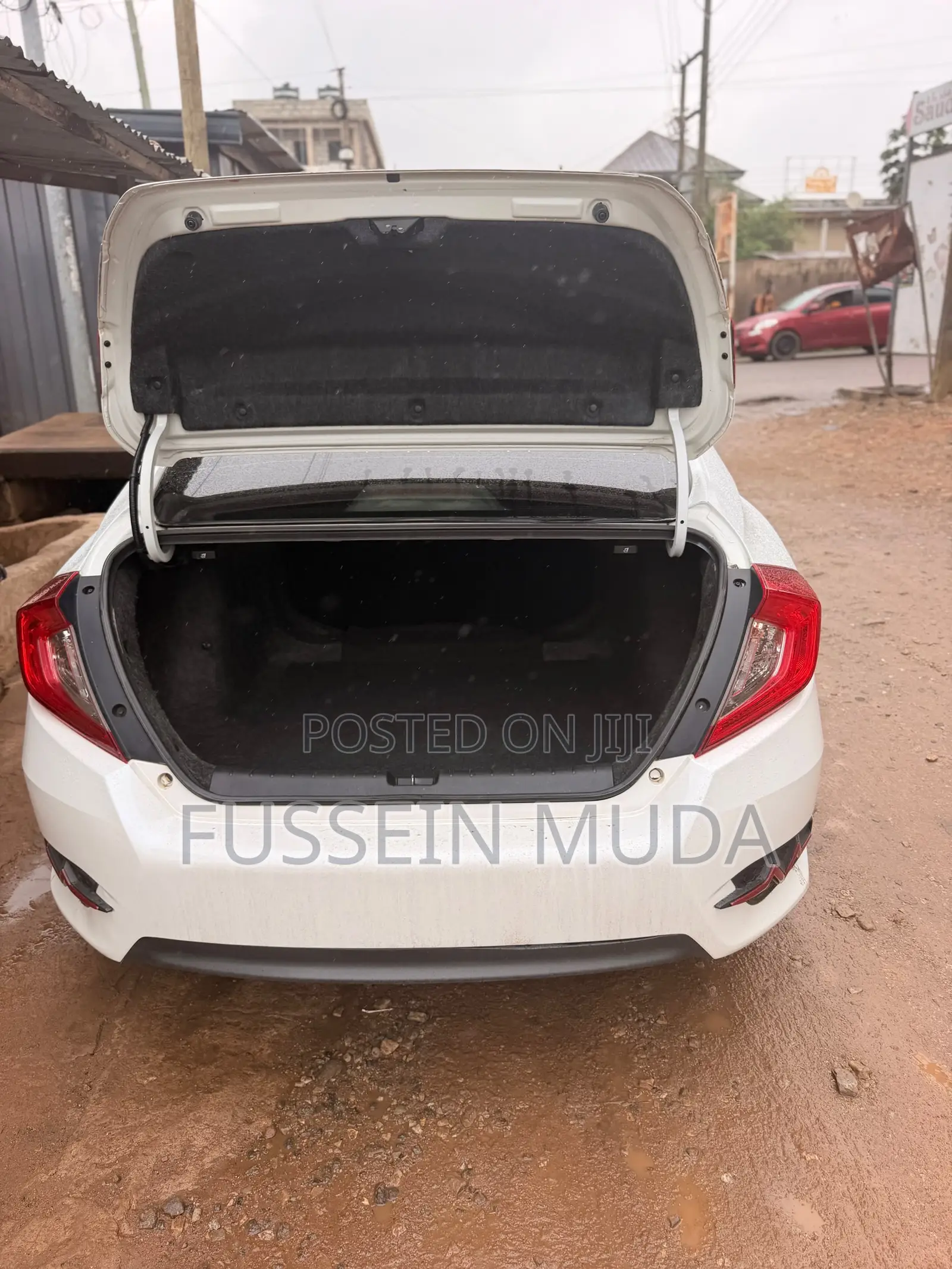 Honda Civic EX-L Sedan 2018 White