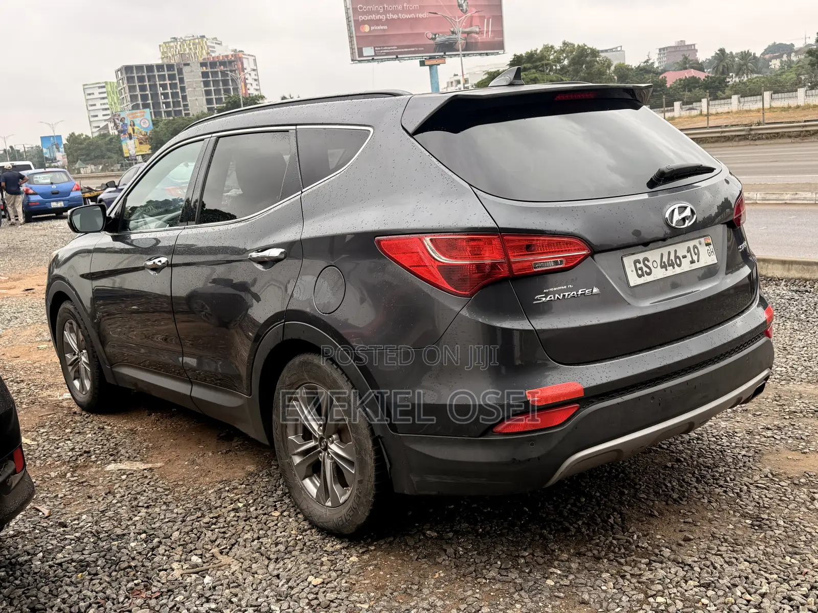 Hyundai Santa Fe Limited 4dr SUV (3.3L 6cyl 6A) 2015 Gray