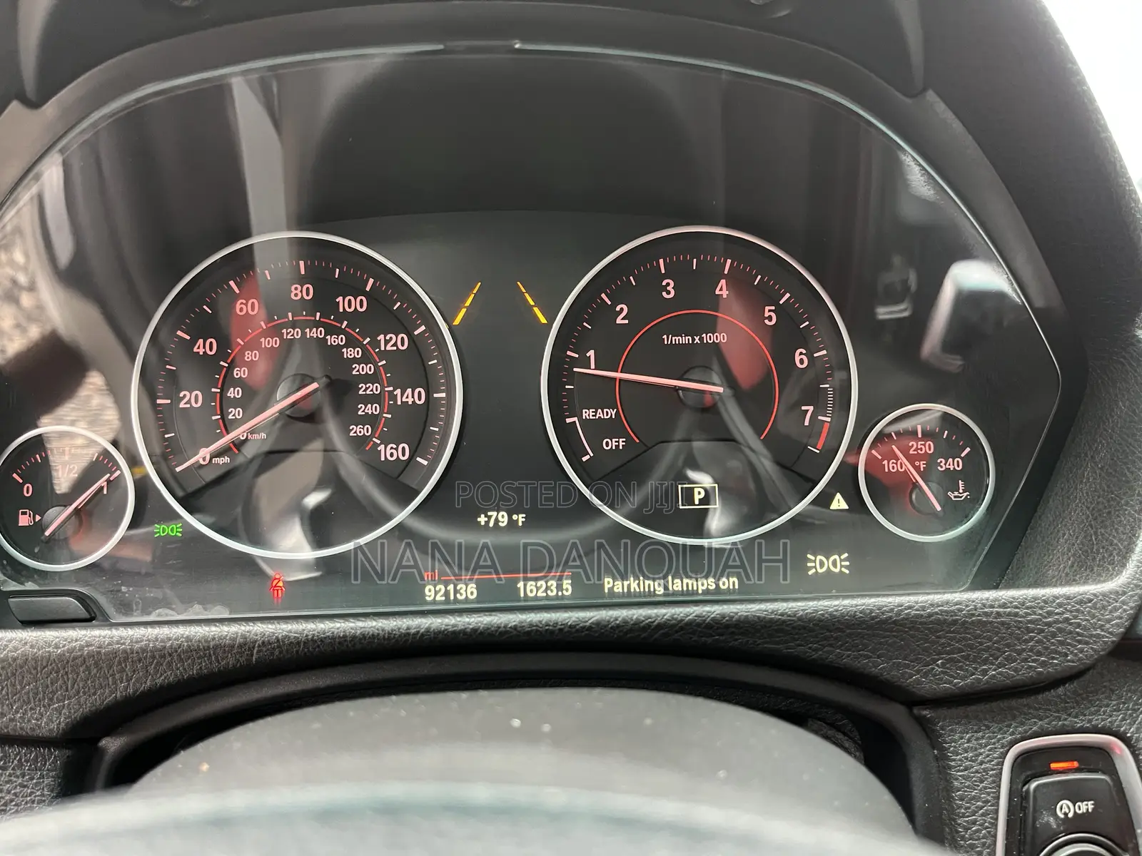 BMW 330i 2016 Gray