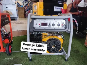 Kemage 12kVA Premium Petrol Generator – Stable Power for 12kva