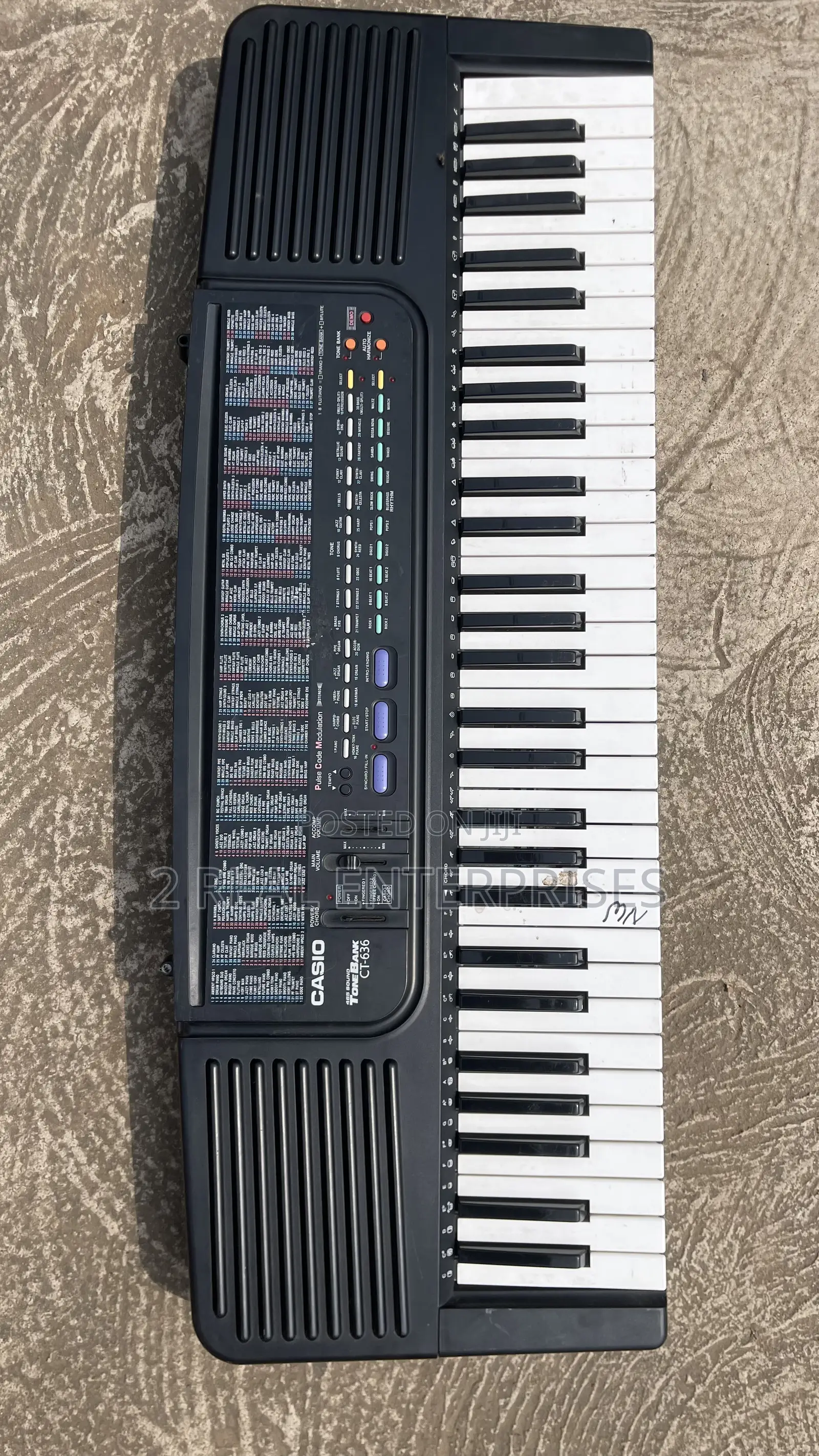 Casio CT-636 ToneBank Electronic Keyboard