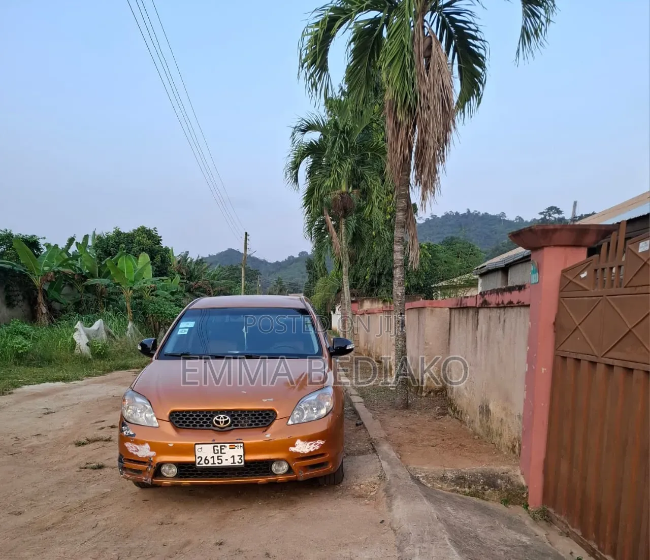 Toyota Matrix 2006 Gold