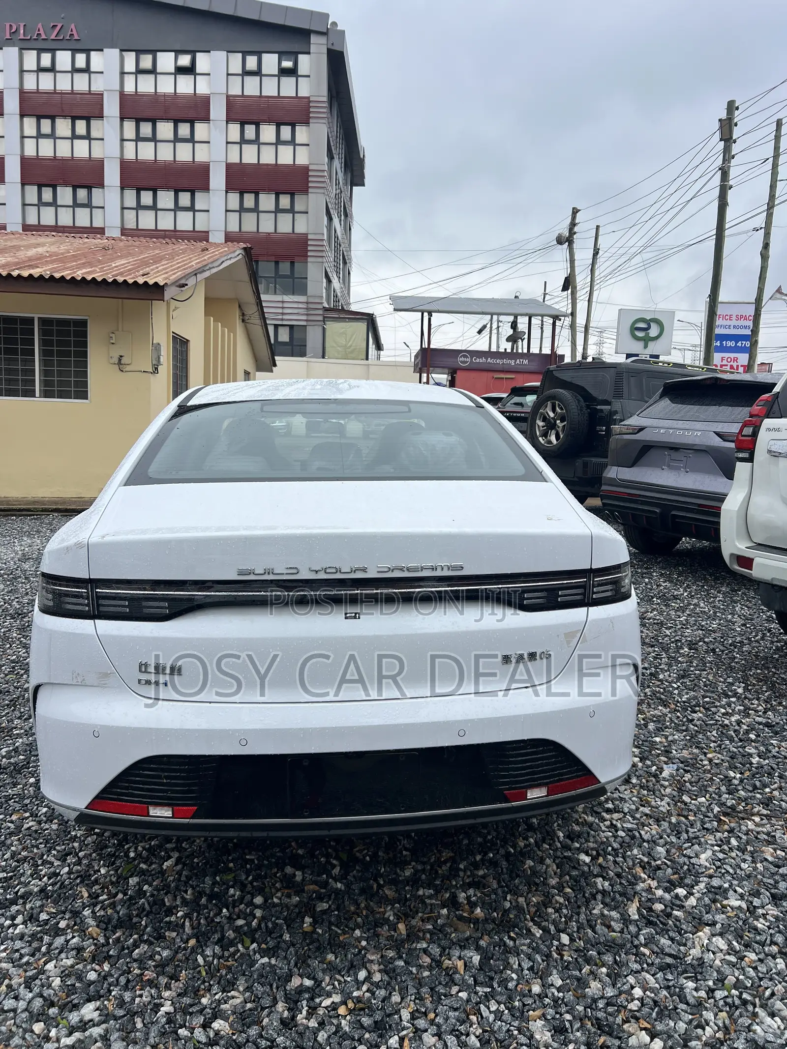 New BYD Qin Plus DM-i 2025 White