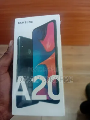 New Samsung Galaxy A20 64 GB Black