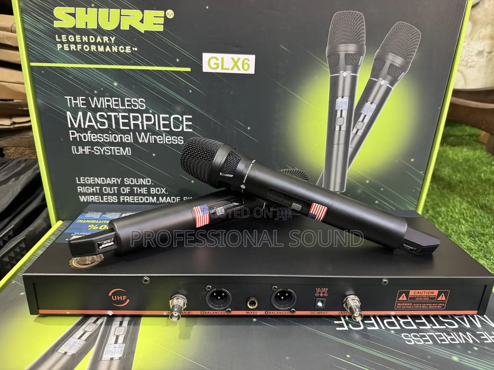 Shure GLX6 Professional Wireless UHF Microphone System