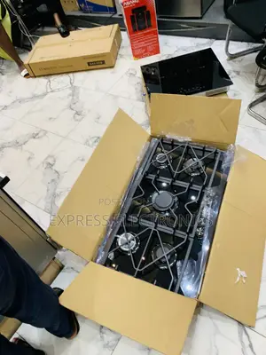 Ultra Modern All Gas Stove Cooker Kenwood 5burner Black