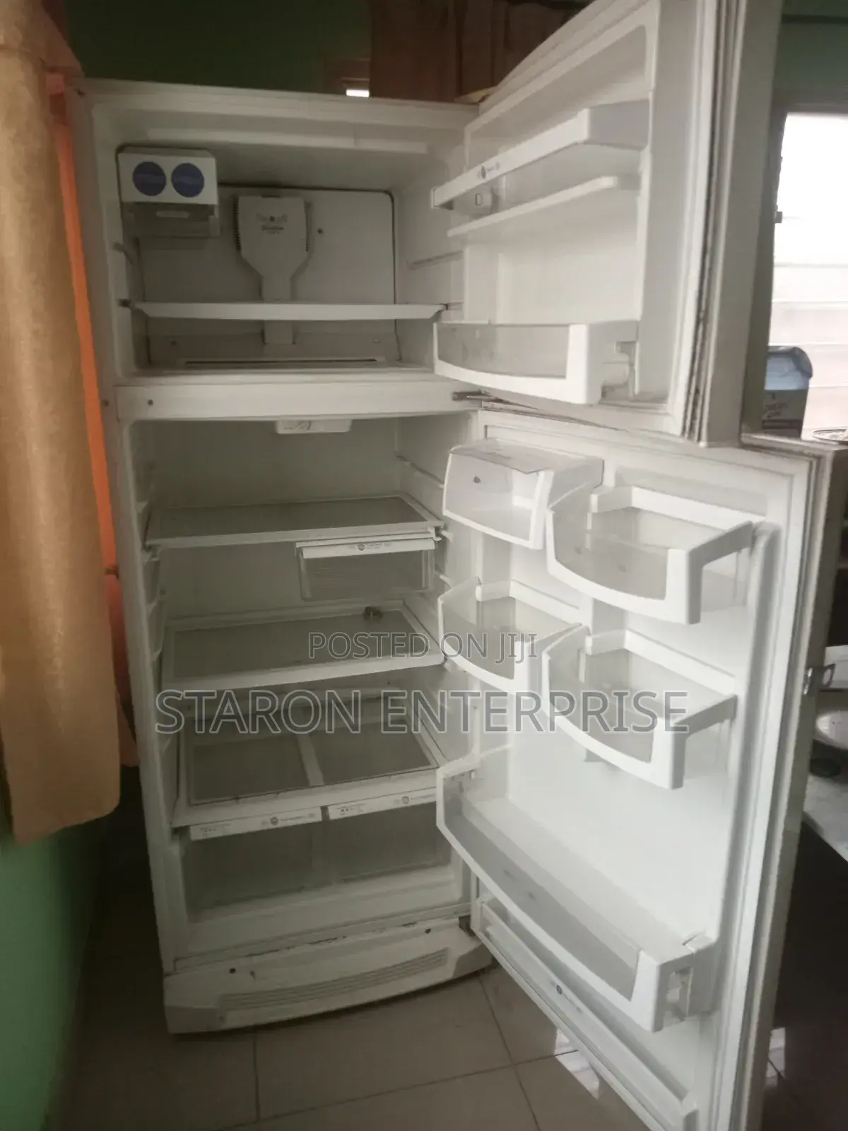 Large Double-Door Fridge