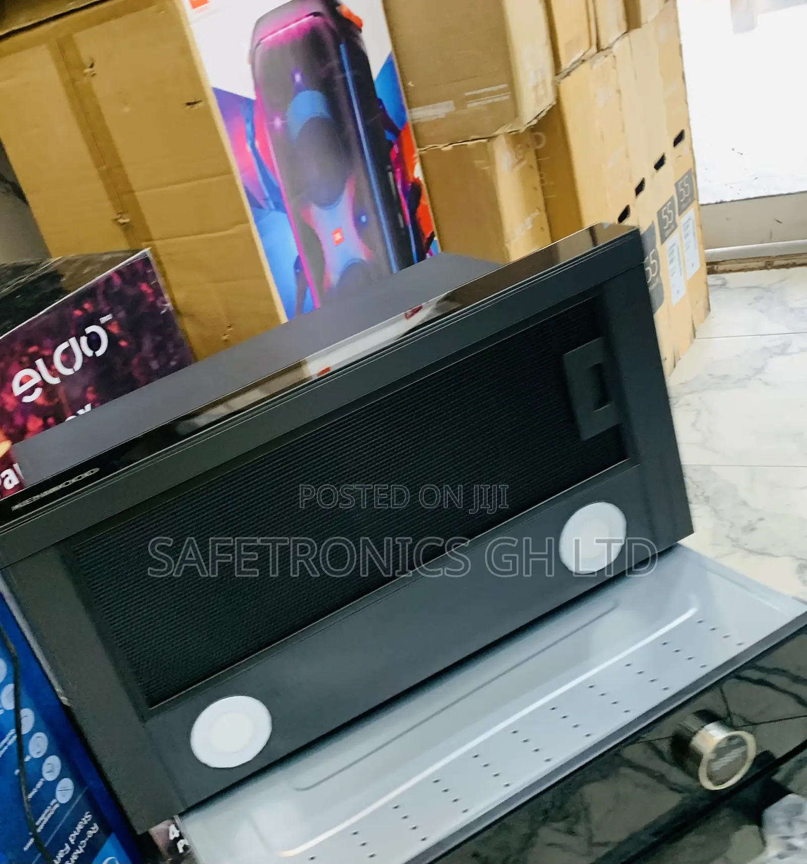 Secure Black Kenwood 60cm Built-in Heat Extractor (Model 900T)
