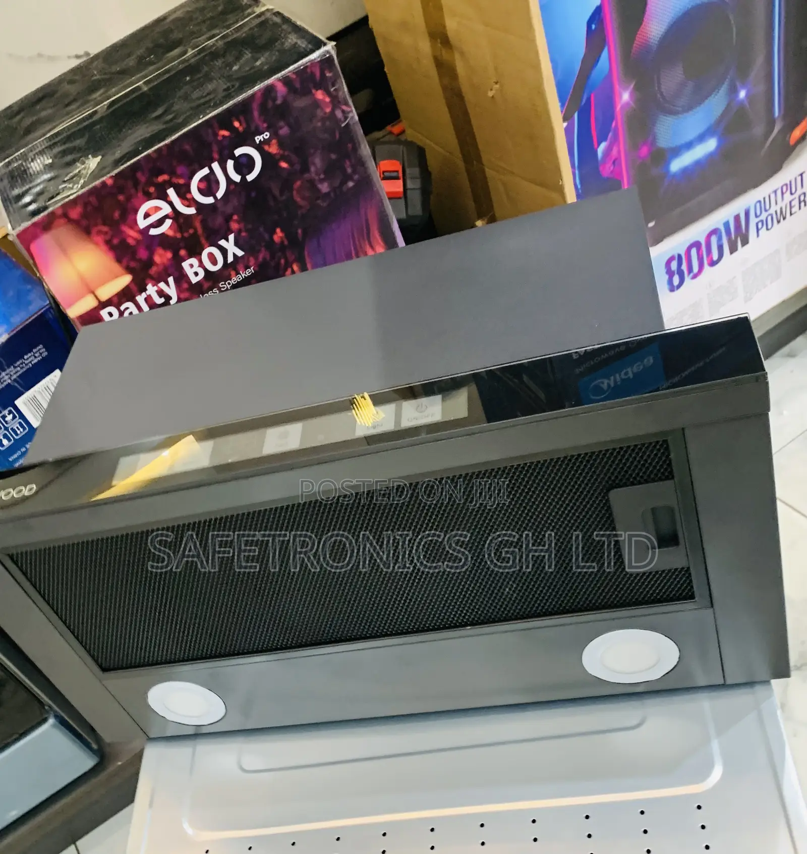 Secure Black Kenwood 60cm Built-in Heat Extractor (Model 900T)