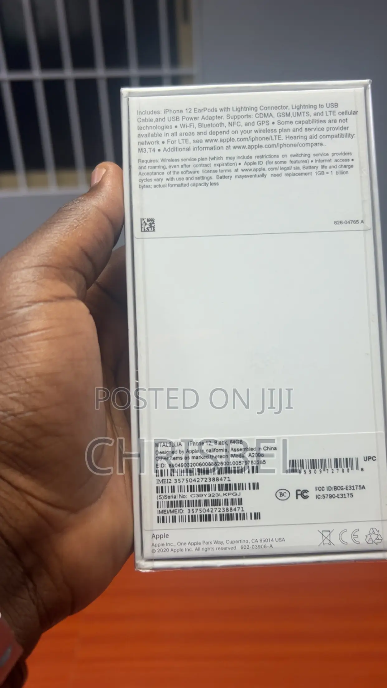 New Apple iPhone 12 128 GB Red