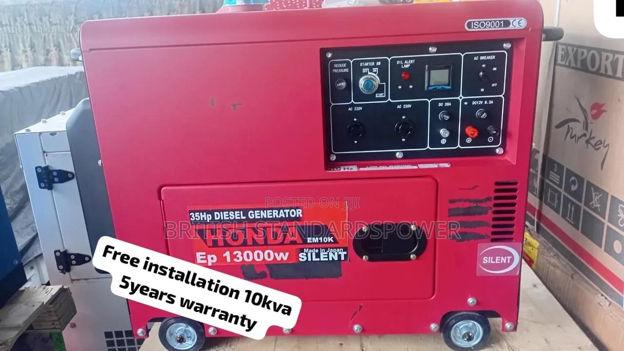 HONDA 10KVA Petrol Generator | Powerful Fuel Saver Heavy 10kva