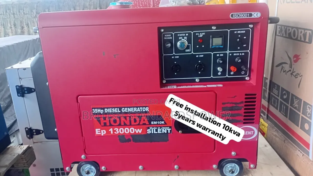 HONDA 10KVA Petrol Generator | Powerful Fuel Saver Heavy 10kva