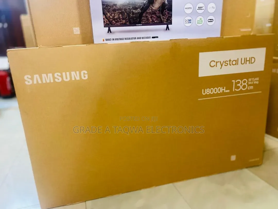 Multi-System Samsung 55-Inch LED Crystal TV